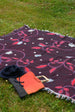 Place Soweto Tapestry Blanket in Plum 4