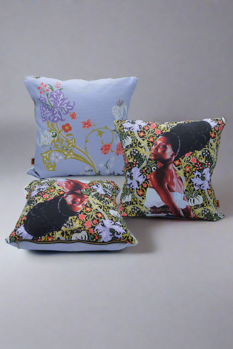 Mrs. Waldorf Astor Canvas Pillow | Kehinde Wiley Shop