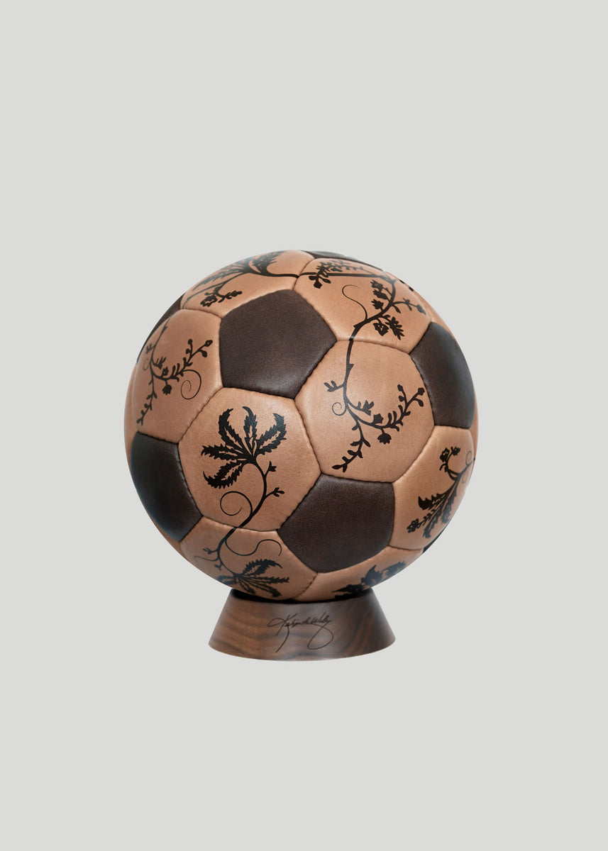 Osei Leather Soccer Ball | Kehinde Wiley Shop