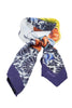 Two Heroic Sisters Silk Scarf 11