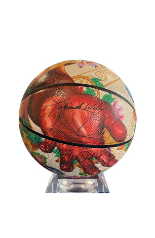 Lucite Basketball Stand