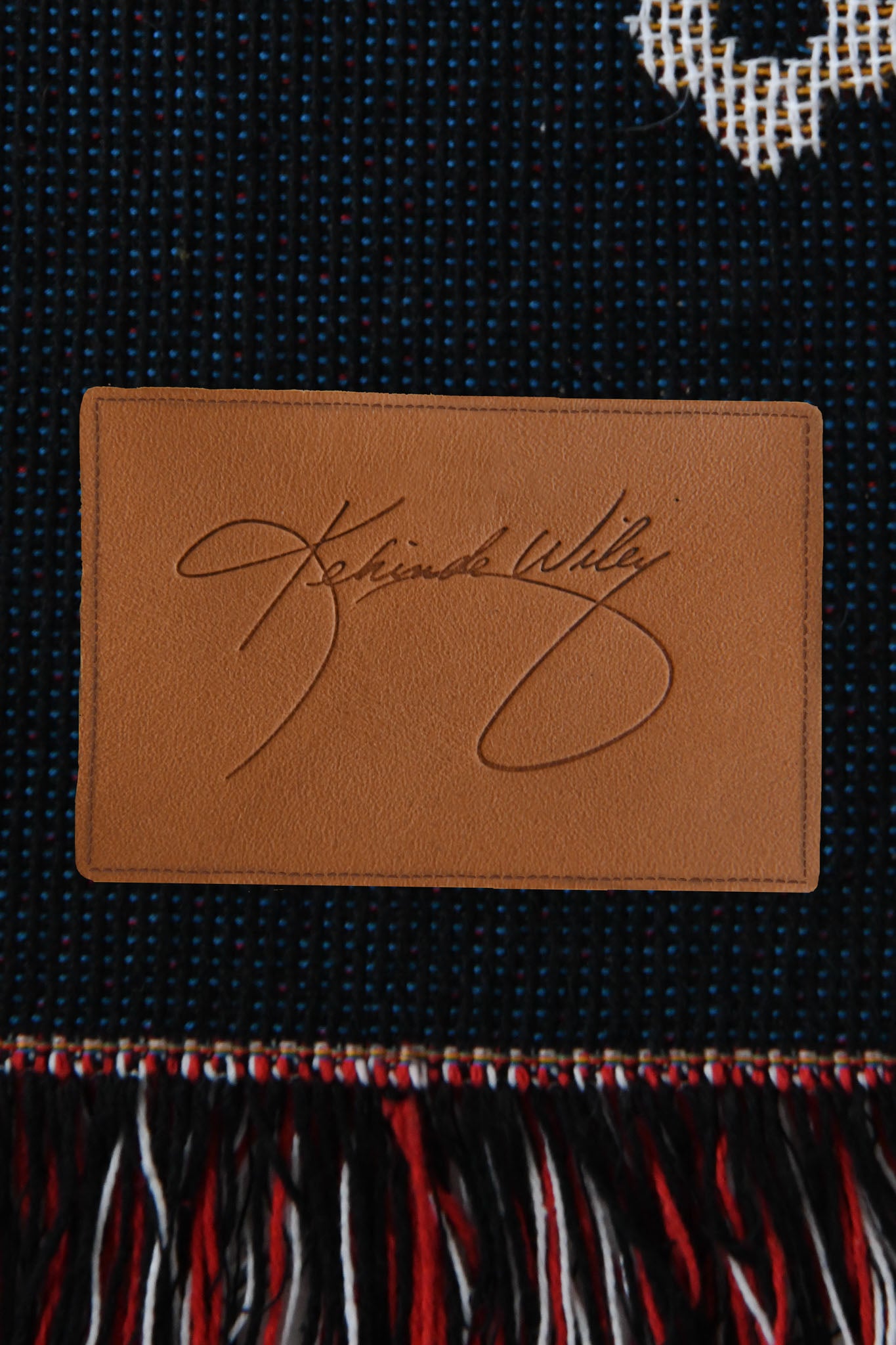 Place Soweto Tapestry Blanket in Midnight Kehinde Wiley Shop