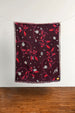Place Soweto Tapestry Blanket in Plum 1