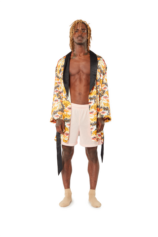 Simeon the God Receiver Silk Robe
